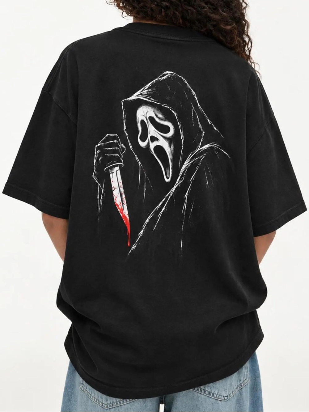 Scream Ghostface Horror Movie Graphic Tee - Men's Horror Graphic Shirt Unisex